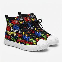 Graffiti sneakers