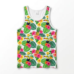 Tropical tank top