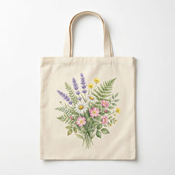 Botanical tote